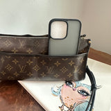 The East/West Crossbody - Vintage Monogram in Black