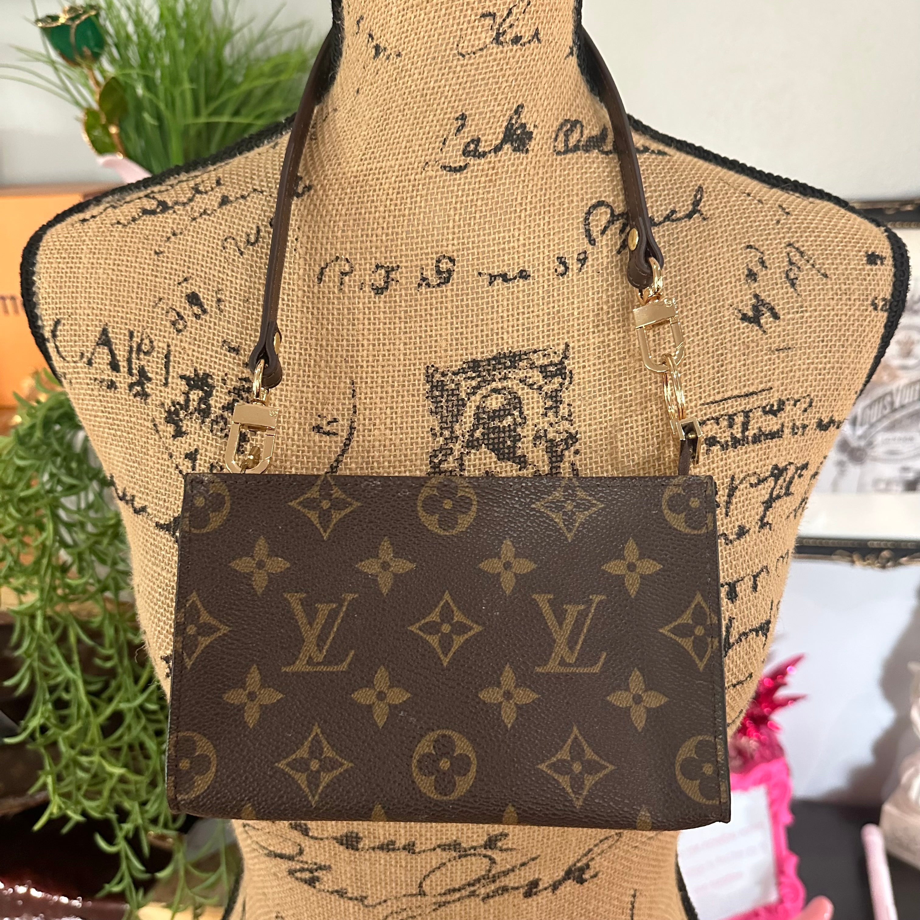 Upcycled Louis Vuitton Bag