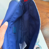 The Peacock Messenger - Gucci Canvas in Blue & Red