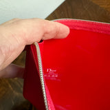 The Junco Crossbody Bag - Christmas Red in Embossed Dior