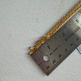 YSL Zipper Pull Necklace - Gold