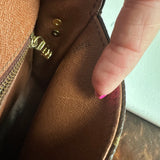 The Swift Crossbody - Vintage Monogram in Black