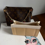 The Cygnet Crossbody - Vintage LV Monogram with Cherries