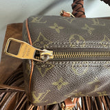 The Mallard Handbag - Vintage LV in Monogram with Fringe