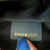 The Junco Crossbody - Dior Trotter Canvas in Navy (with TWO straps!)