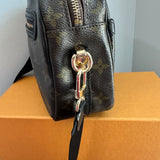The Cockatiel Crossbody - Vintage LV Monogram in Black