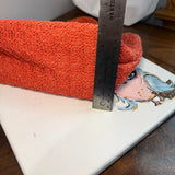 The Crossbody Tote Bag - Raffia Dior in Red/Orange