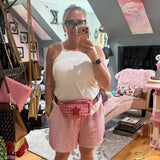 Gucci Sling Bag/Fanny Pack/Bumbag in Red Supreme Stars