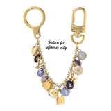 Small LV Charm Necklace - Gold-Filled Chain