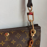The Swan Crossbody - Vintage Monogram LV in Chocolate Brown