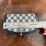 The Junco Crossbody - Small Vintage Gucci (GG) Horsebit in Navy