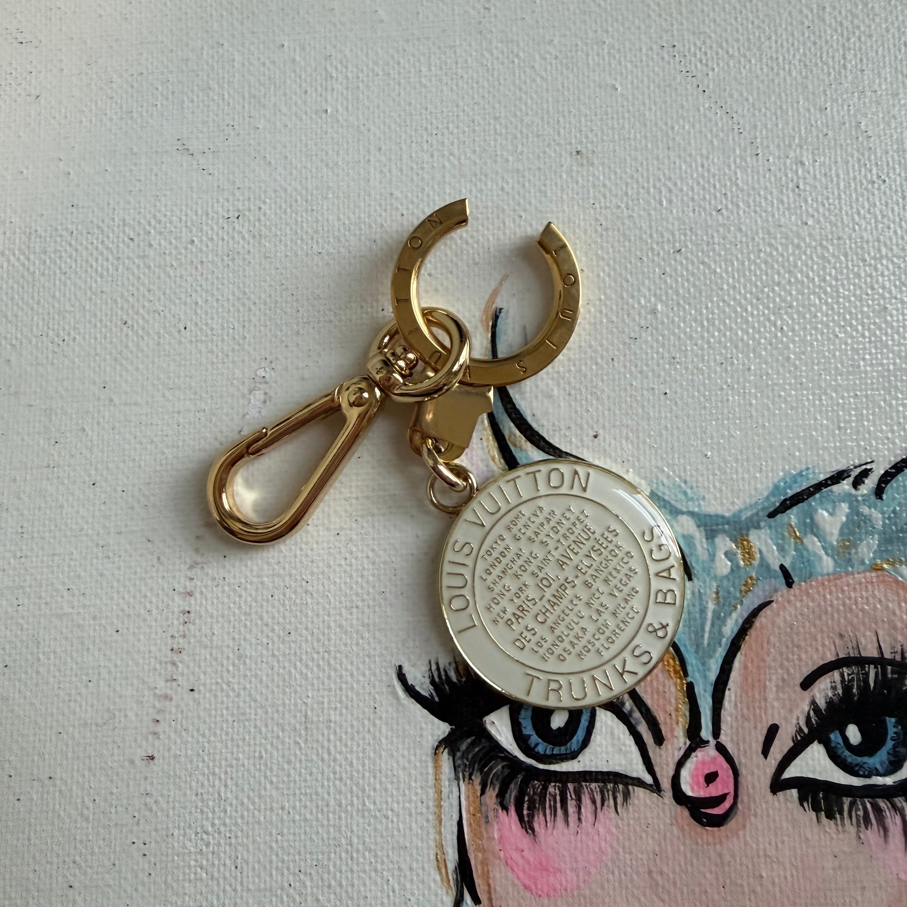 Upcycled LV Trunks & Bags Charm Set