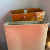 The Large LV Tote/Crossbody Bag - Classic Orange with Organizer Insert