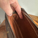 The Junco Crossbody Bag - Vintage Monogram in Tan