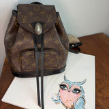 The Loon - Vintage LV Monogram Mini Backpack in Black