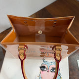 The Smaller LV Tote Bag - Classic Orange