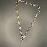 Repurposed LV Necklace
