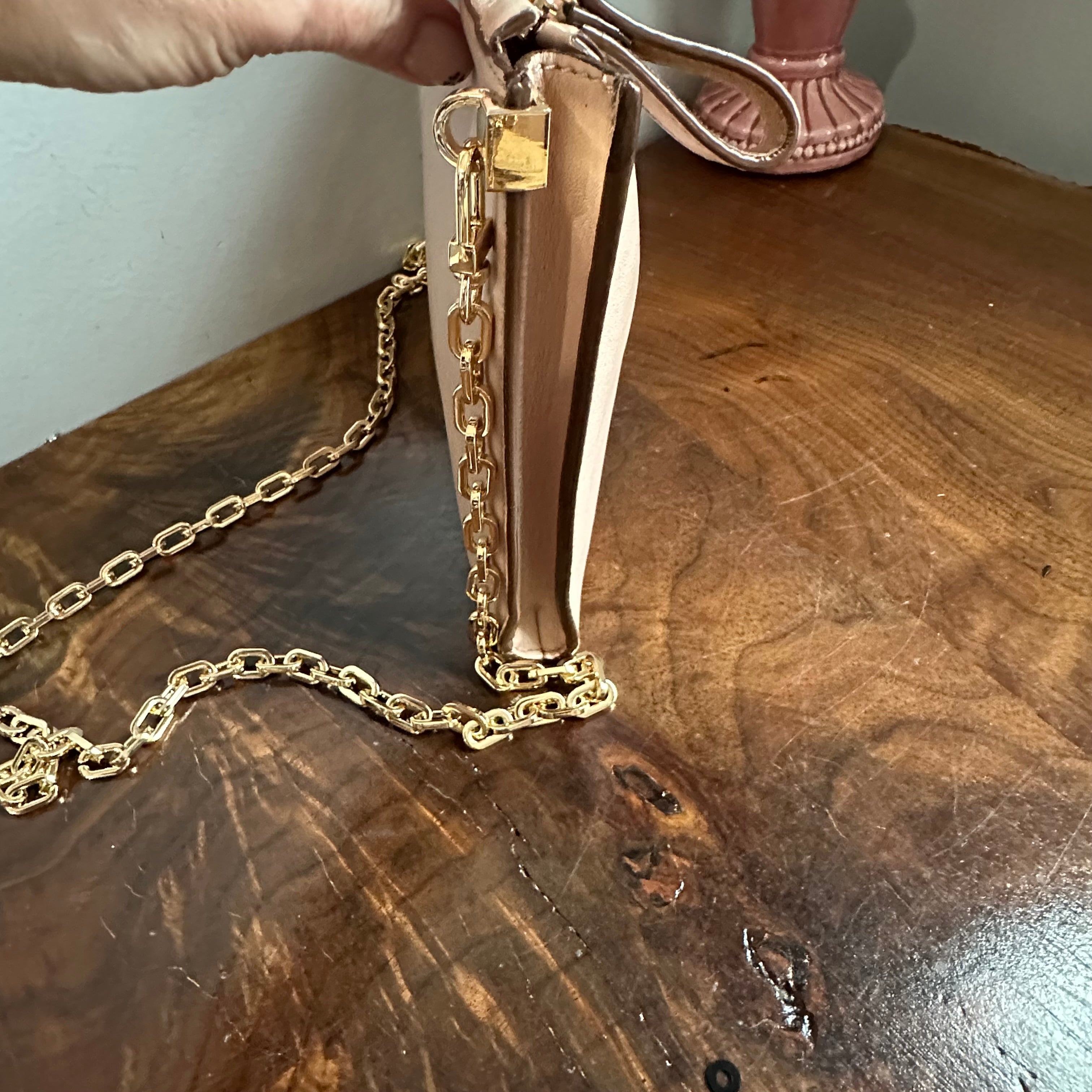 The Junco Crossbody - Vintage Stella McCartney in Blush Pink