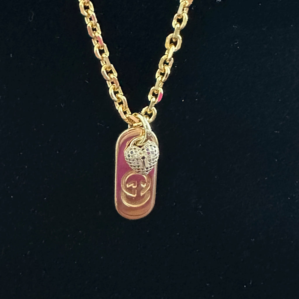 Upcycled Gucci Necklace