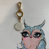 Upcycled LV Bag Charm