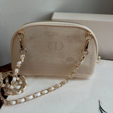 The Junco Crossbody Bag - Dior in Gold