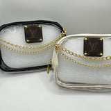 Take Me Out to the Ball Game Clear Fanny Pack/Sling Stadium Bag - Monogram LV