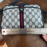 The Junco Crossbody - Vintage Gucci GG Crossbody in Navy