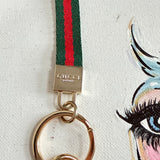 Upcycled GG Keychain