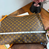 LOUIS VUITTON Monogram Garment Bag Insert with Leather Strap