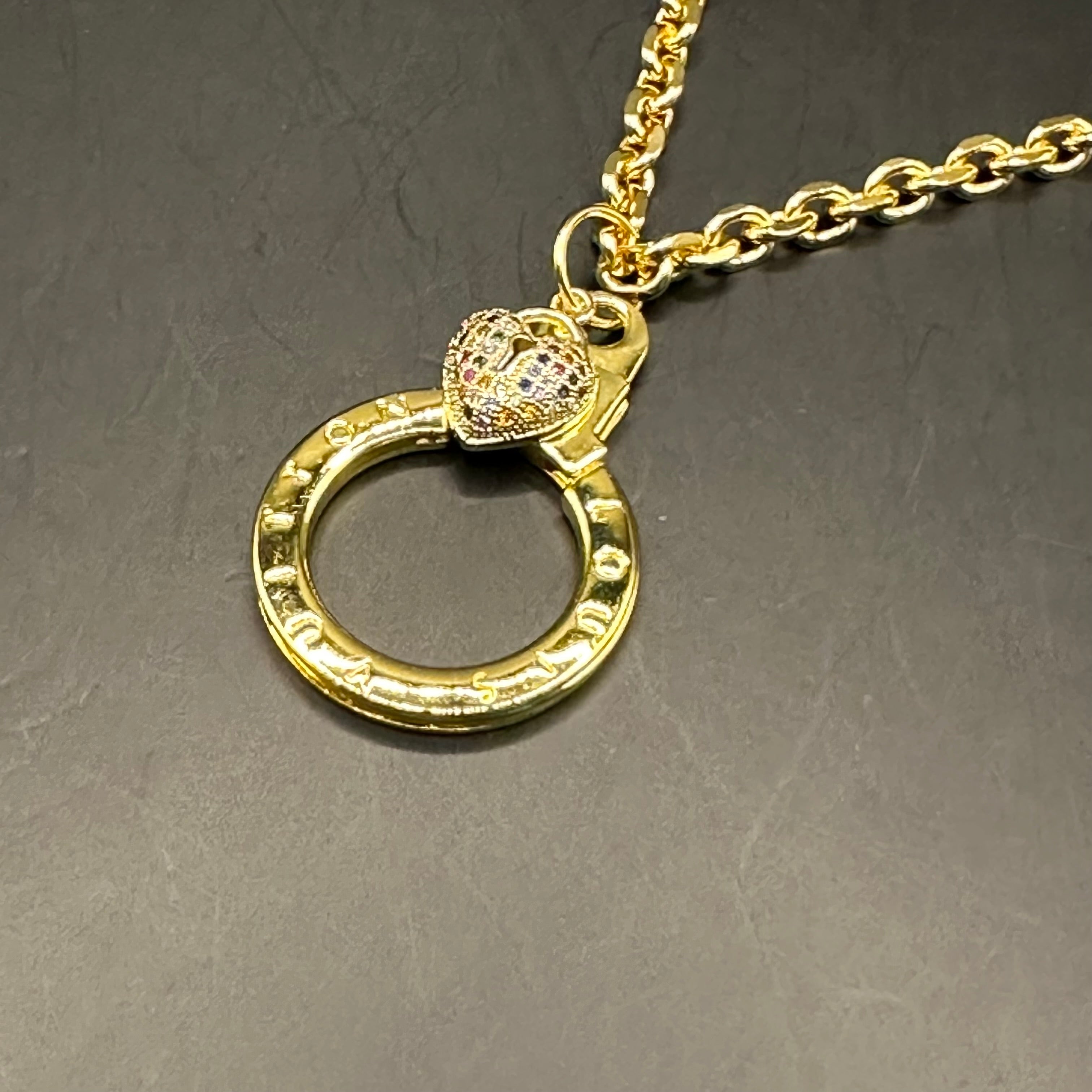 Upcycled Louis Vuitton Necklace