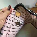 The Dog/Cat Carrier in Vintage LV Monogram (black)