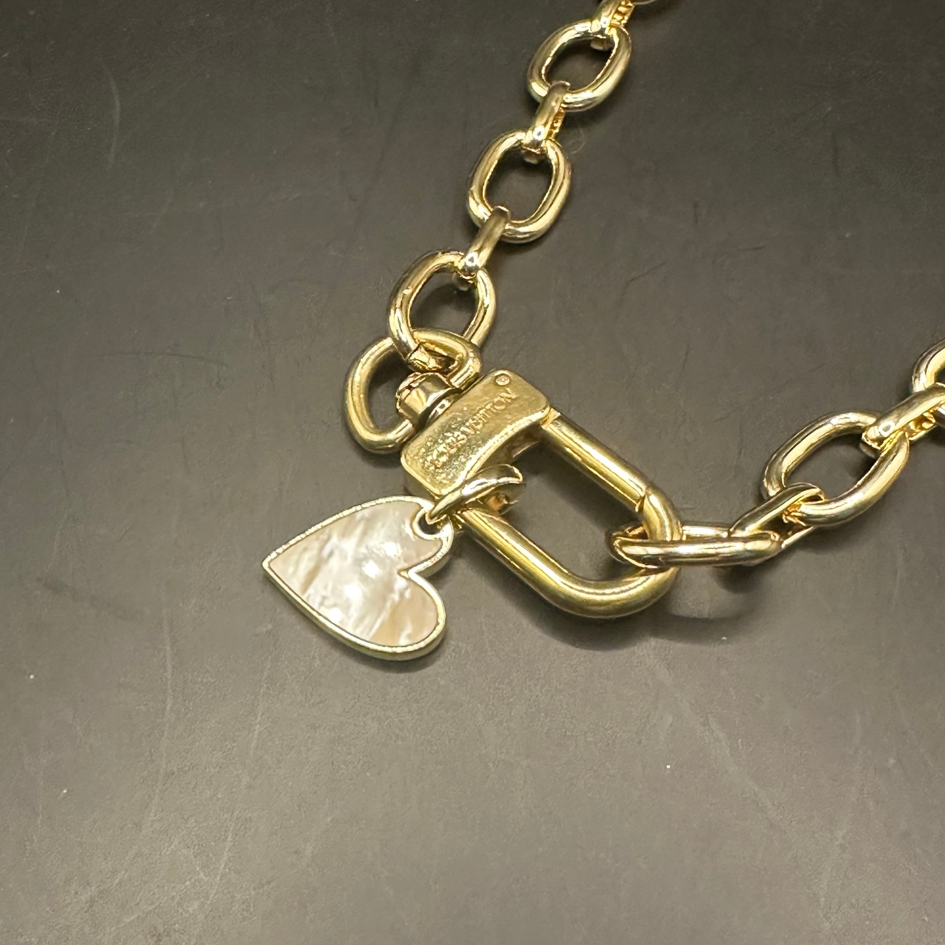 Repurposed LV Necklace