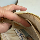 The Chick Wristlet - Upcycled LV in Damier Azur