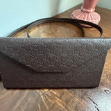The Weebill Crossbody - Vintage Gucci in Brown (Larger Version) w/Magnetic Snap
