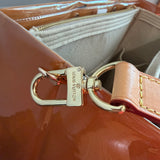 The Large LV Tote/Crossbody Bag - Classic Orange with Organizer Insert