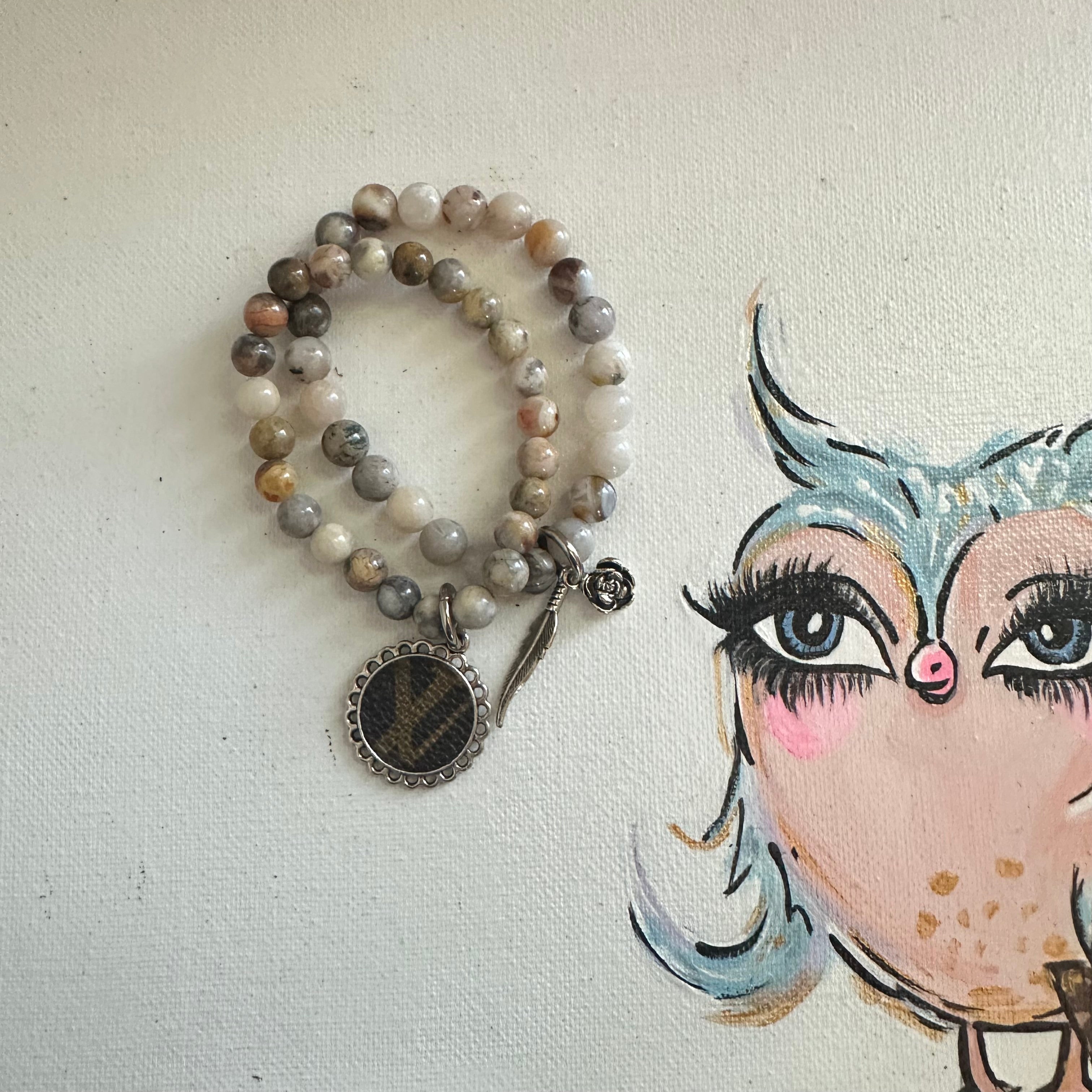 Natural Stone Bracelet Stacks