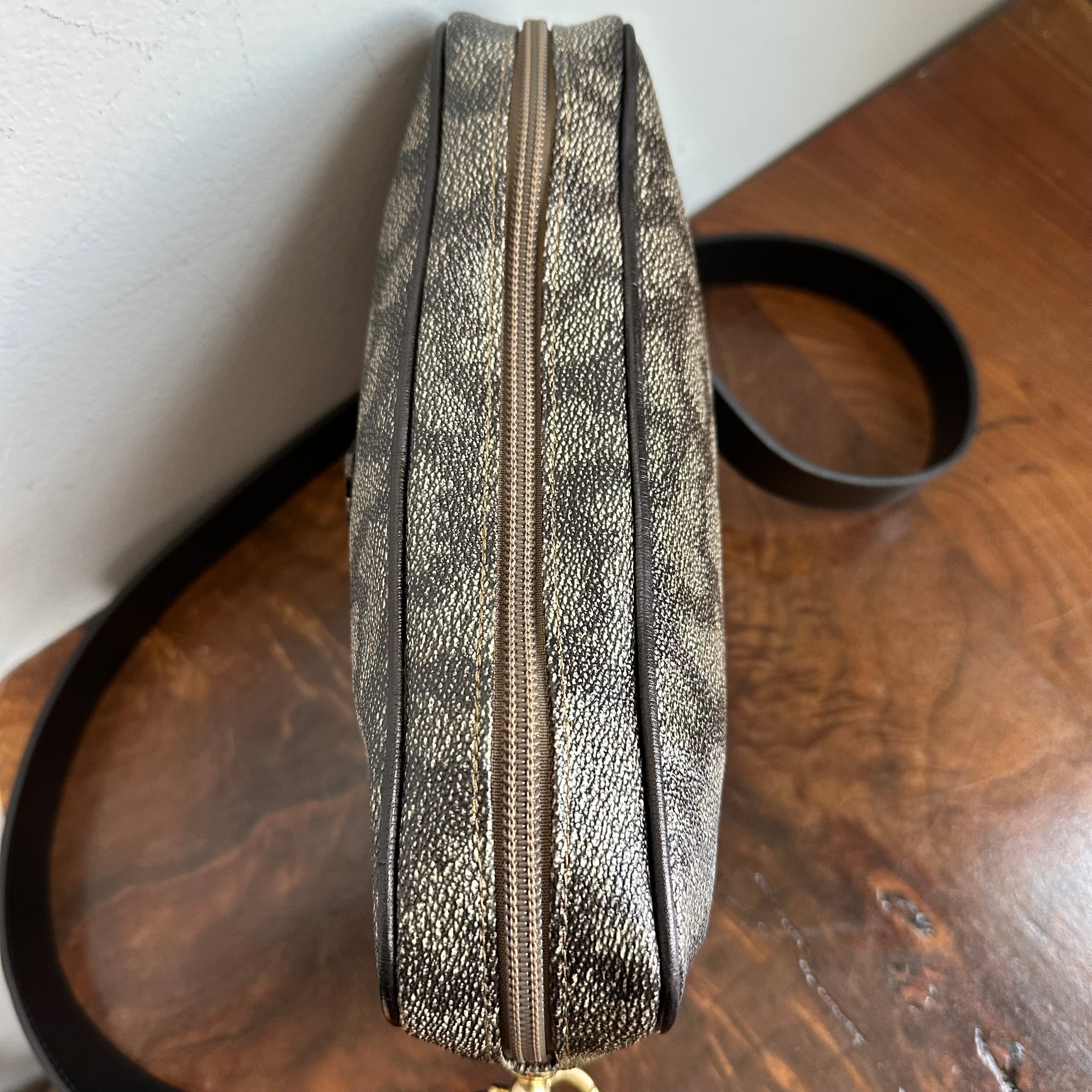 The Junco Crossbody - Vintage YSL in Giraffe Print