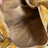 The Peacock Hobo - Vintage Jimmy Choo Star Stud Sky Bag in Golden