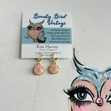 Rainbow of Colors - Tiny LV Charm Earrings