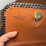 The PM Quail Shoulder/Crossbody - LV Monogram in Black (TWO straps)