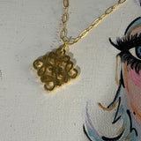 Reversible Loewe Anagram Necklace