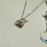 Upcycled LV Necklace