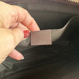 The Junco - Vintage Gucci Guccissima Crossbody Bag in Brown