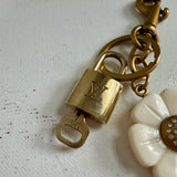 Upcycled Louis Vuitton Padlock Bag Charm
