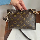 The Cygnet Crossbody - Vintage LV Monogram in Chocolate