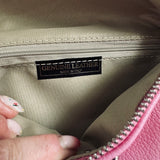 Pink Leather Prada Tag Sling/Fanny Pack Bag