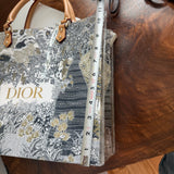 The Dior Tote Bag - Black and Gold
