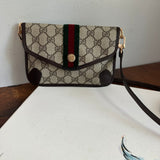 The Junco Crossbody - Small Vintage Gucci (GG) Sherry Line