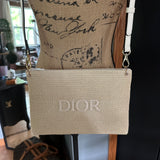 The Junco Crossbody Bag - Raffia Dior