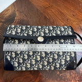 The Junco Shoulder Bag - Vintage Dior Trotter in Navy
